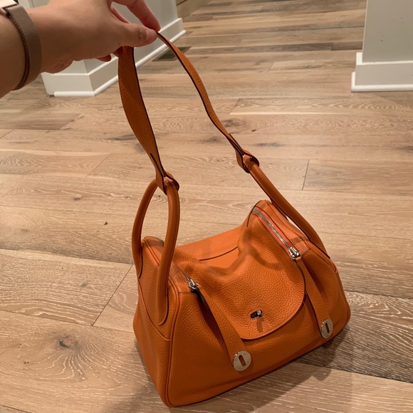SOLD Hermes Lindy 30 orange - Picture 3 of 8